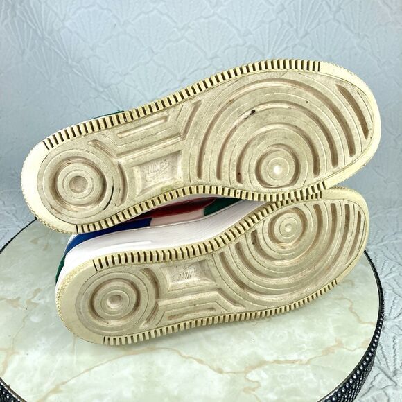 Nike Air Force 1 Sneakers Womens 7.5 Shadow Mystic Navy Athletic Streetwear Shoe - Picture 12 of 13